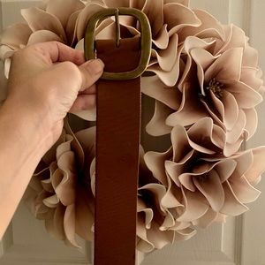 NWT Lucky Brand Leather Belt XS